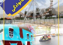 پکیج خانوادگی (ماشین کوبنده+خانه وارونه+چرخ فلک)