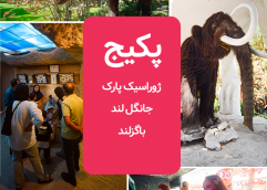 پکیج ژوراسیک پارک ،جانگل لند و باگزلند